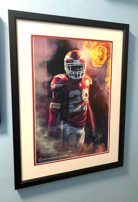 Framed: Be Brave Framed Print