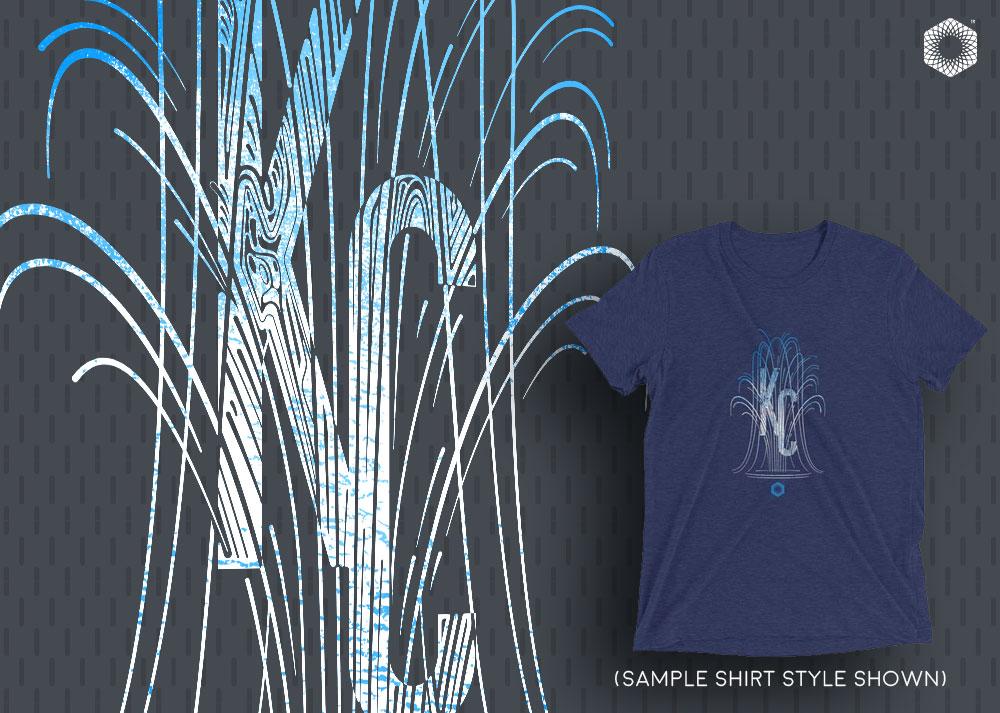 KC Fountain: Women's Triblend Racerback Tank