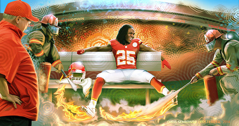 Pit Stop: Posterized 13x19" Paper Print