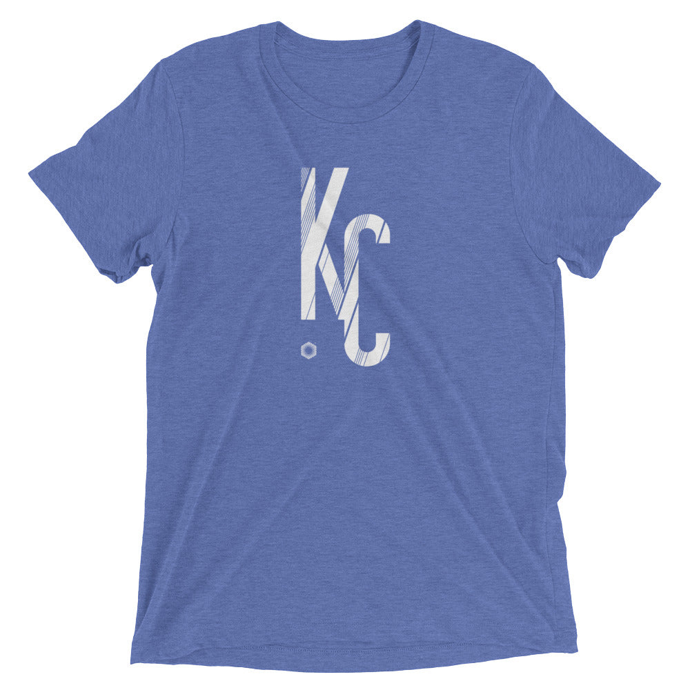 KC Sans: Mens Triblend Short sleeve t-shirt