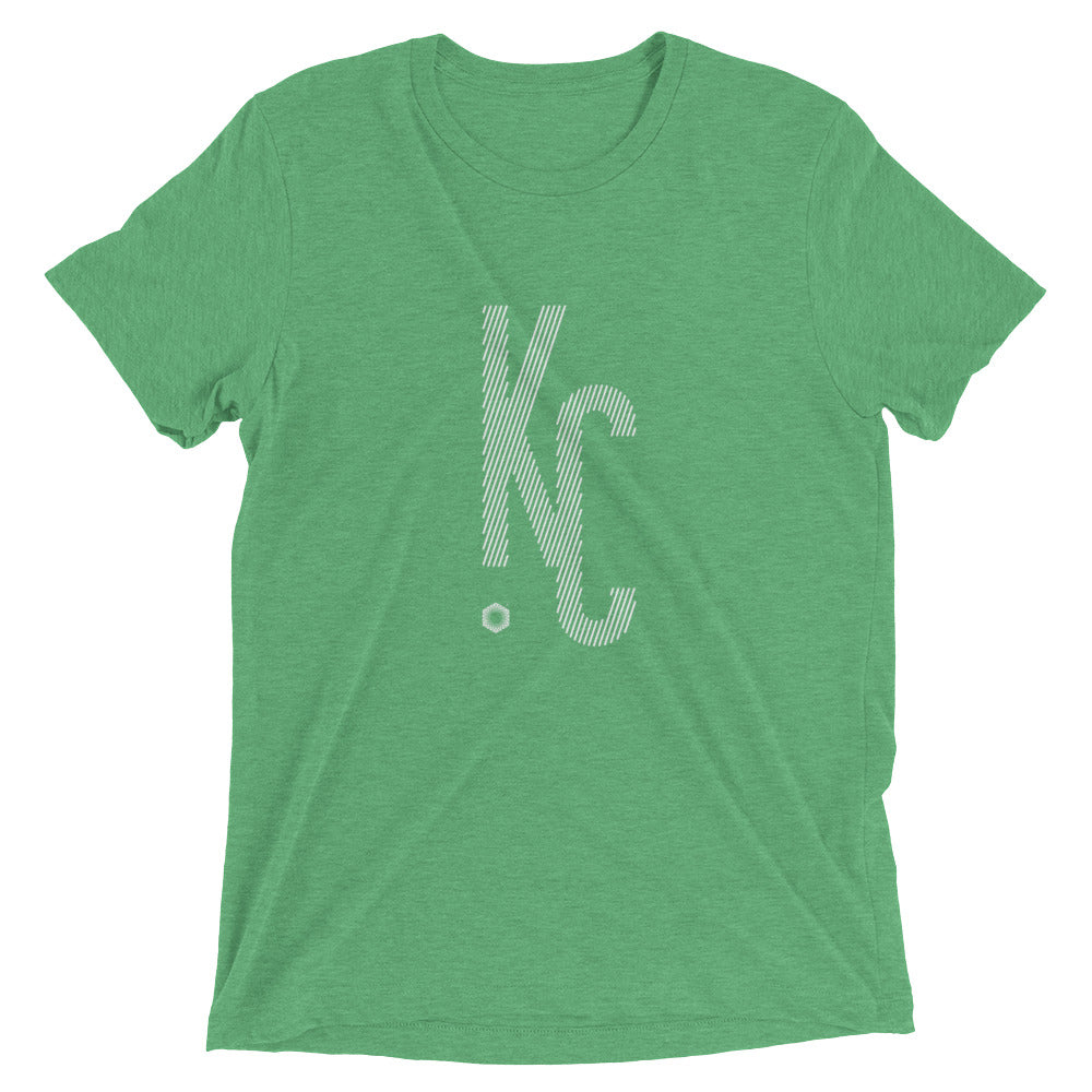KC Ligature One: Mens Triblend Short sleeve t-shirt