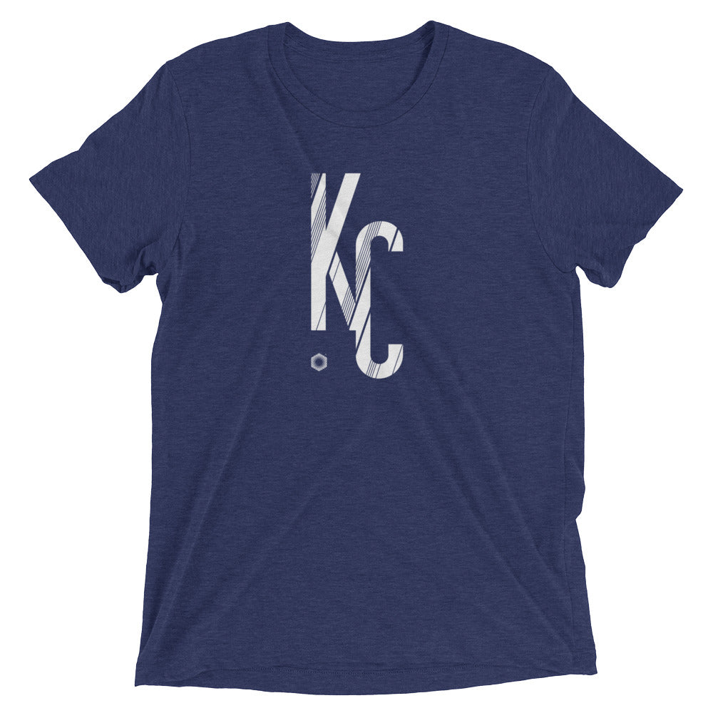 KC Sans: Mens Triblend Short sleeve t-shirt