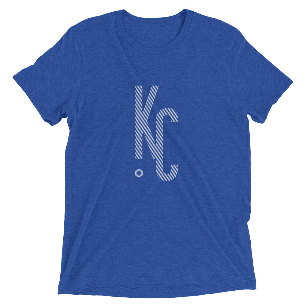 KC Ligature One: Mens Triblend Short sleeve t-shirt