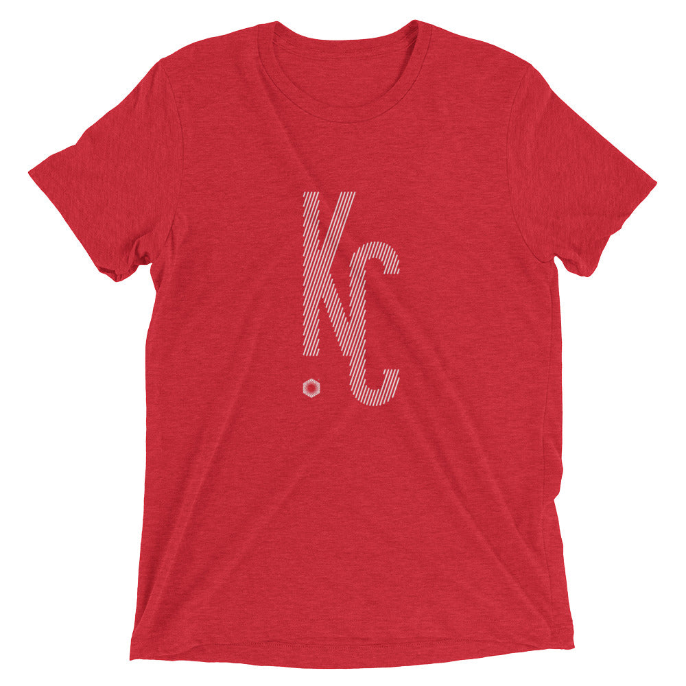 KC Ligature One: Mens Triblend Short sleeve t-shirt
