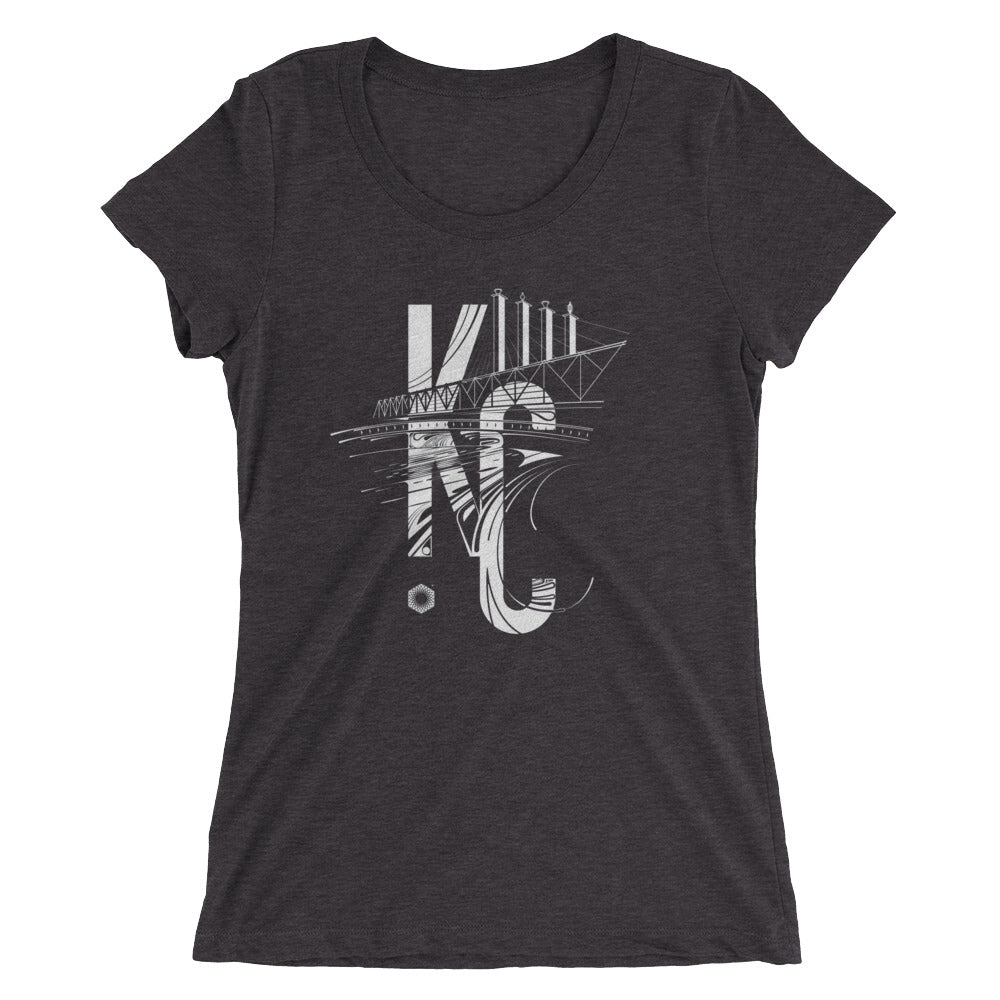 KC Bartle: Ladies' Triblend short sleeve t-shirt