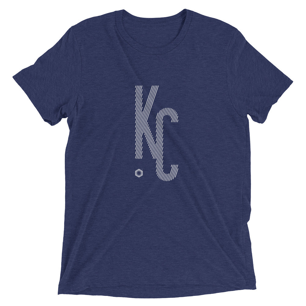 KC Ligature One: Mens Triblend Short sleeve t-shirt