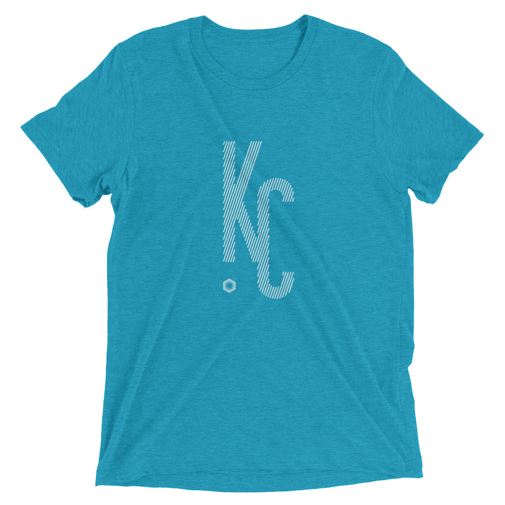 KC Ligature One: Mens Triblend Short sleeve t-shirt