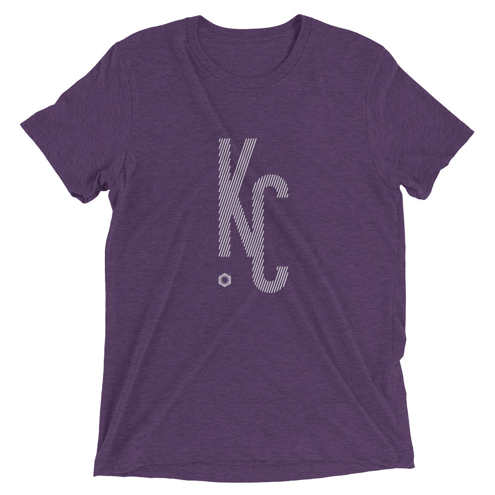 KC Ligature One: Mens Triblend Short sleeve t-shirt
