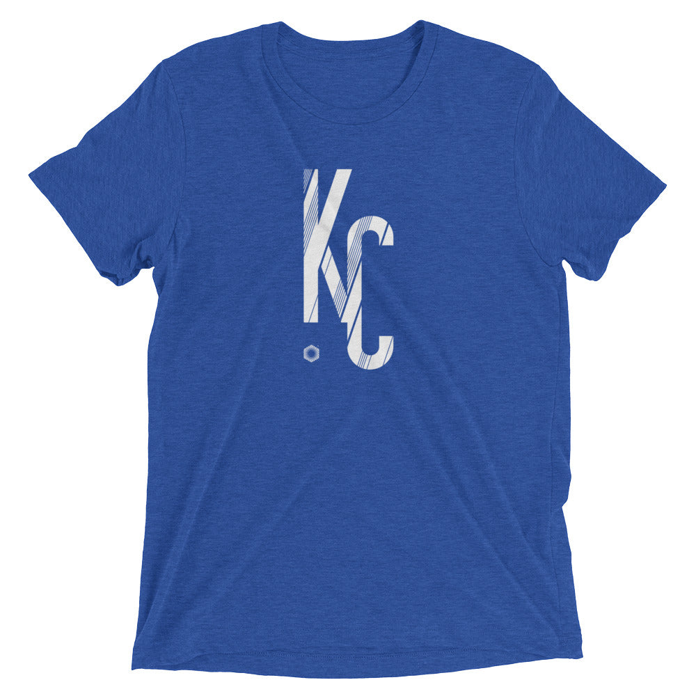 KC Sans: Mens Triblend Short sleeve t-shirt