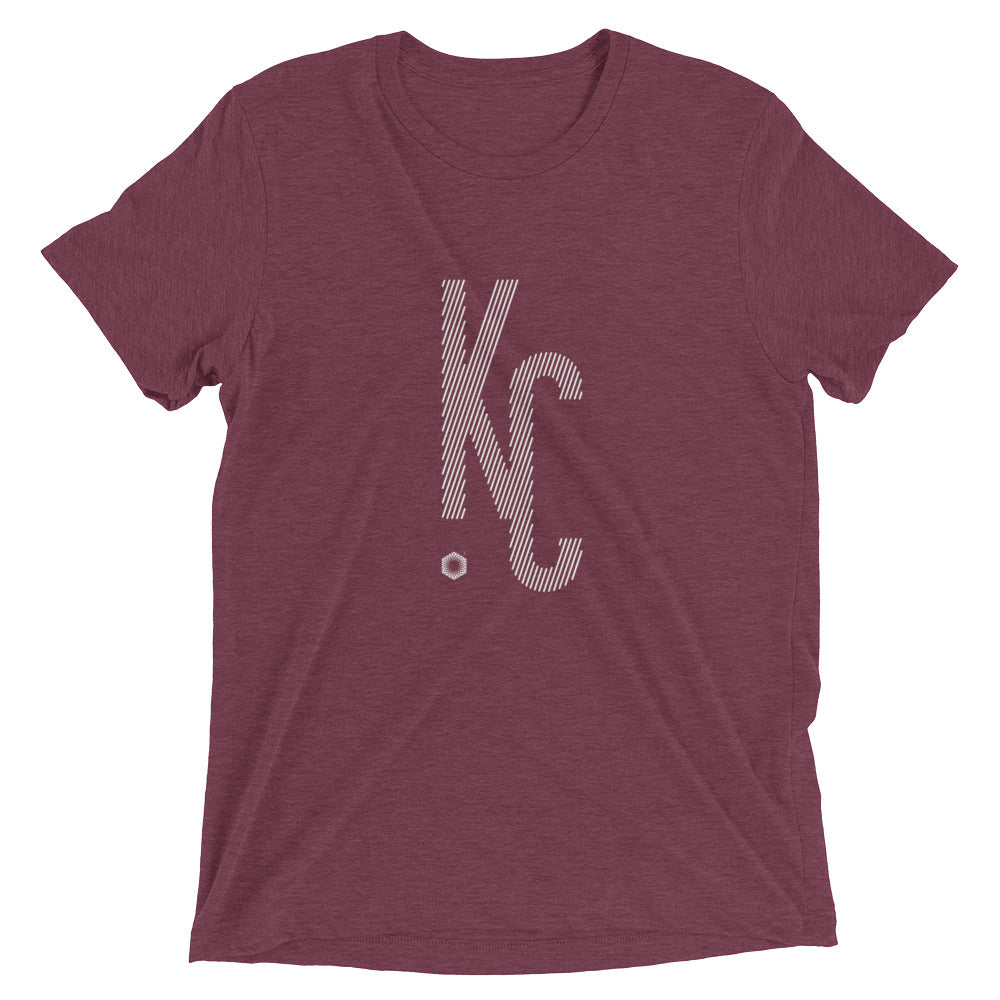 KC Ligature One: Mens Triblend Short sleeve t-shirt