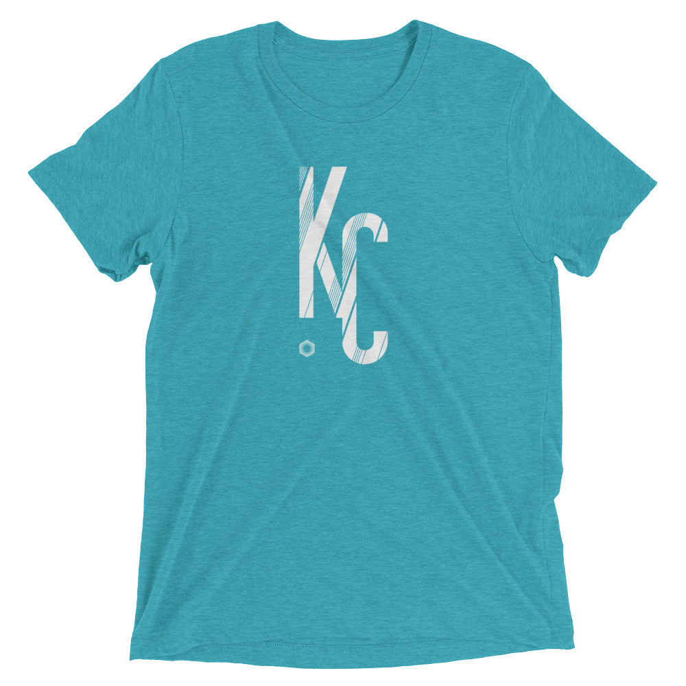 KC Sans: Mens Triblend Short sleeve t-shirt