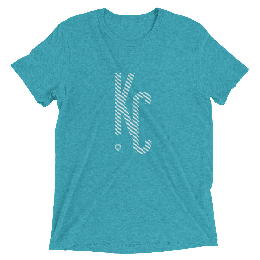 KC Ligature One: Mens Triblend Short sleeve t-shirt