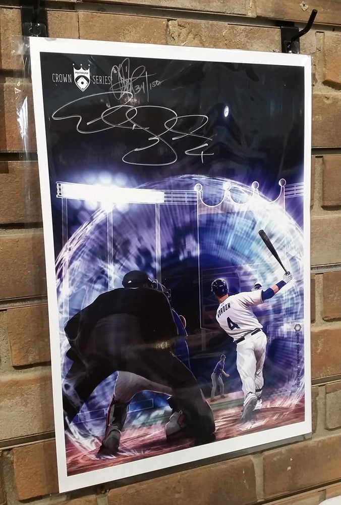 Concussion - Signed by Alex Gordon: 13x19" Paper Print