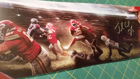 Signed by Jamaal Charles: 2013 13x19" Paper Print