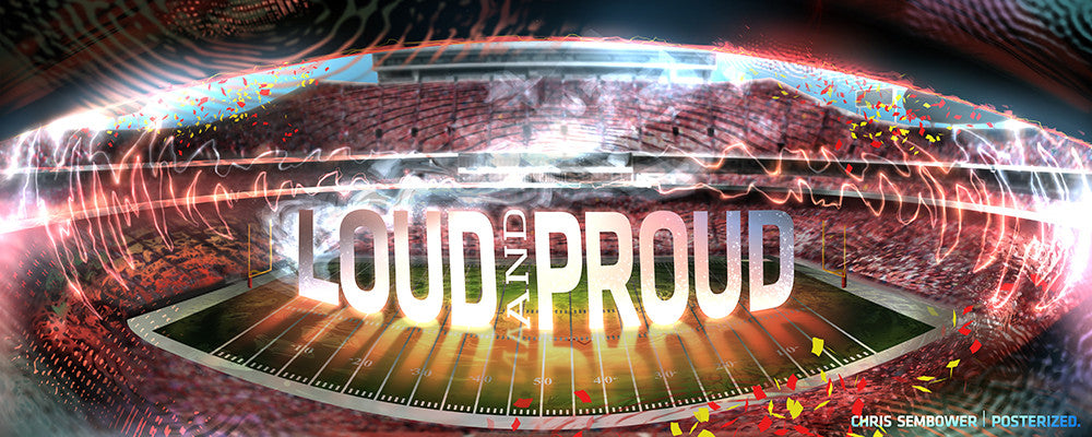 Loud and Proud: Posterized 13x19" Paper Print