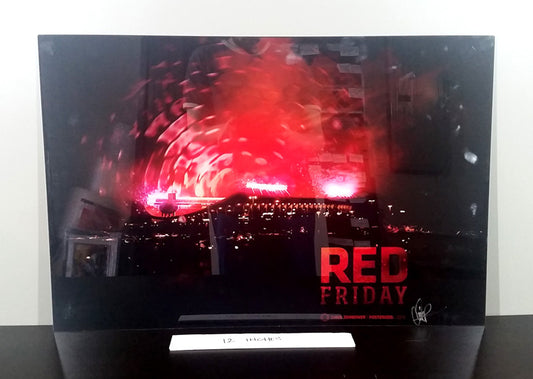 Red Friday: 30" Acrylic (Micro-Scratch)