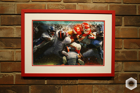 Running Angry: Framed & Matted
