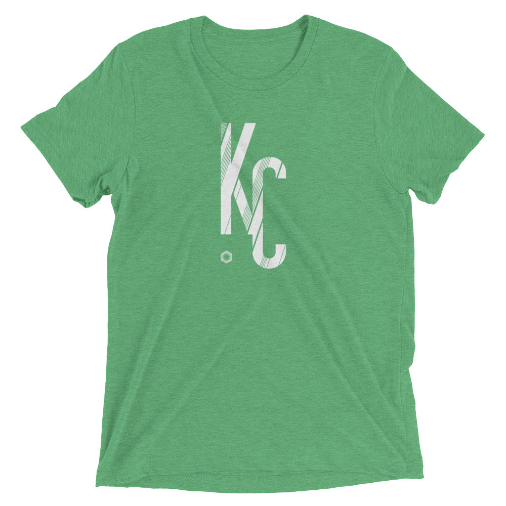 KC Sans: Mens Triblend Short sleeve t-shirt