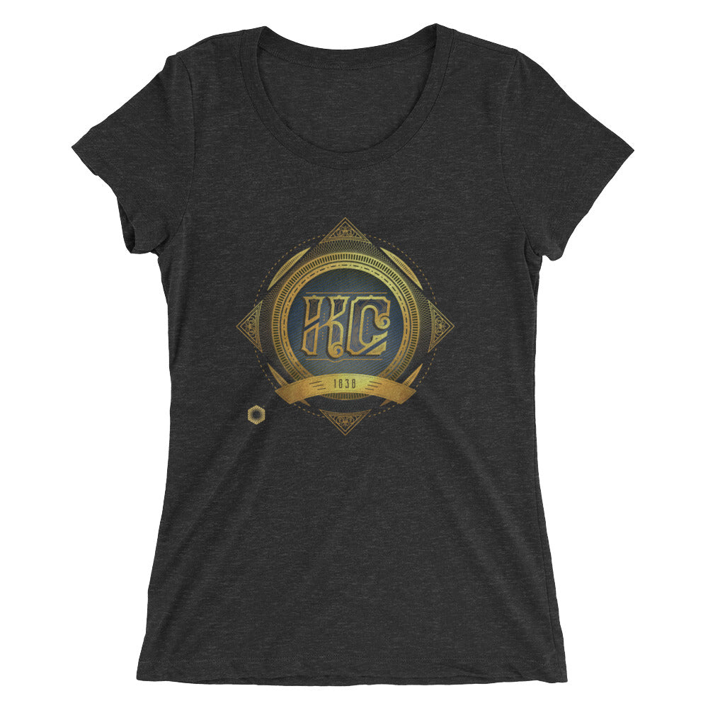 KC Antique: Ladies' Triblend short sleeve t-shirt