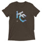 KC Gothic (Paint Roll): Mens Triblend Short sleeve t-shirt