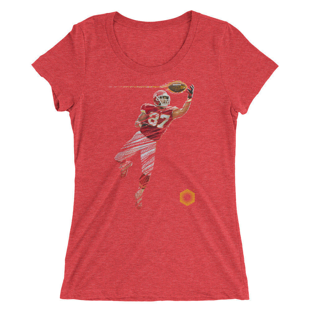 87 Fade: Limited Edition Tri-Blend Ladies' Short Sleeve T-shirt